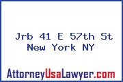 Jrb 41 E 57th St New York NY