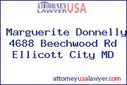 Marguerite Donnelly 4688 Beechwood Rd Ellicott City MD