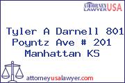 Tyler A Darnell 801 Poyntz Ave # 201 Manhattan KS