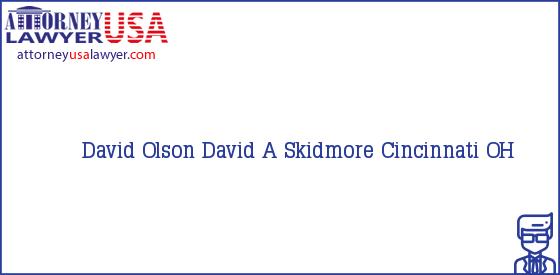Telephone, Address and other contact data of David Olson, Cincinnati, OH, USA