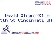 David Olson 201 E 5th St Cincinnati OH