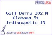 Gill Berry 302 N Alabama St Indianapolis IN