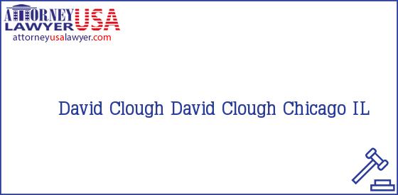 Telephone, Address and other contact data of David Clough, Chicago, IL, USA