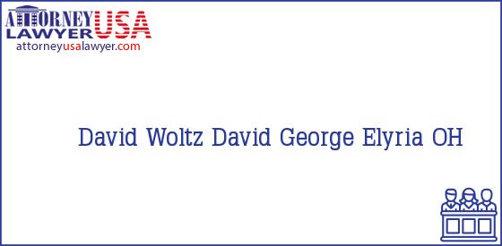 Telephone, Address and other contact data of David Woltz, Elyria, OH, USA