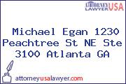 Michael Egan 1230 Peachtree St NE Ste 3100 Atlanta GA