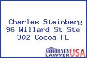 Charles Steinberg 96 Willard St Ste 302 Cocoa FL