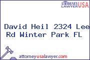 David Heil 2324 Lee Rd Winter Park FL