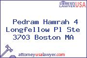 Pedram Hamrah 4 Longfellow Pl Ste 3703 Boston MA