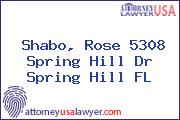Shabo, Rose 5308 Spring Hill Dr Spring Hill FL