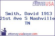 Smith, David 1913 21st Ave S Nashville TN