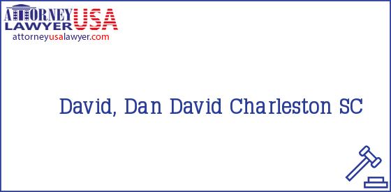 Telephone, Address and other contact data of David, Dan, Charleston, SC, USA