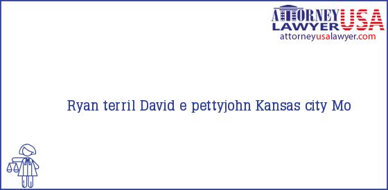 Telephone, Address and other contact data of Ryan terril, Kansas city, Mo, USA