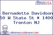 Bernadette Davidson 50 W State St # 1400 Trenton NJ