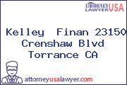 Kelley  Finan 23150 Crenshaw Blvd Torrance CA