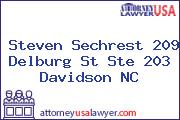 Steven Sechrest 209 Delburg St Ste 203 Davidson NC
