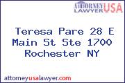 Teresa Pare 28 E Main St Ste 1700 Rochester NY