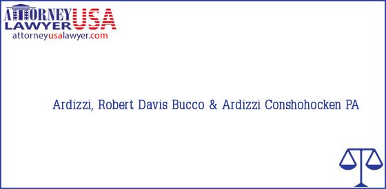Telephone, Address and other contact data of Ardizzi, Robert, Conshohocken, PA, USA