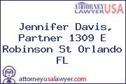 Jennifer Davis, Partner 1309 E Robinson St Orlando FL