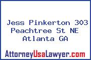Jess Pinkerton 303 Peachtree St NE Atlanta GA