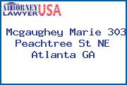 Mcgaughey Marie 303 Peachtree St NE Atlanta GA