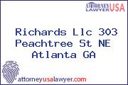 Richards Llc 303 Peachtree St NE Atlanta GA