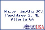 White Timothy 303 Peachtree St NE Atlanta GA