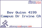 Bev Quinn 4199 Campus Dr Irvine CA