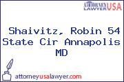 Shaivitz, Robin 54 State Cir Annapolis MD