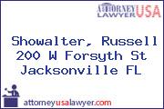 Showalter, Russell 200 W Forsyth St Jacksonville FL