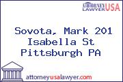 Sovota, Mark 201 Isabella St Pittsburgh PA