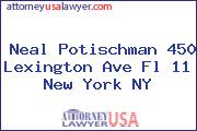Neal Potischman 450 Lexington Ave Fl 11 New York NY