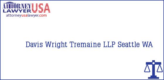  Davis Wright Tremaine LLP Seattle WA
