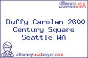 Duffy Carolan 2600 Century Square Seattle WA