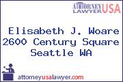 Elisabeth J. Woare 2600 Century Square Seattle WA