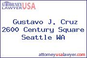 Gustavo J. Cruz 2600 Century Square Seattle WA