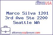 Marco Silva 1201 3rd Ave Ste 2200 Seattle WA