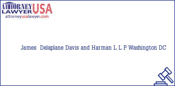 Telephone, Address and other contact data of James  Delaplane, Washington, DC, USA
