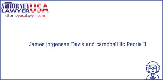 Telephone, Address and other contact data of James jorgensen, Peoria, Il, USA