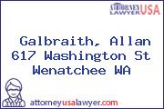 Galbraith, Allan 617 Washington St Wenatchee WA