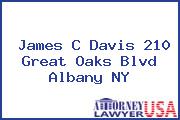 James C Davis 210 Great Oaks Blvd Albany NY