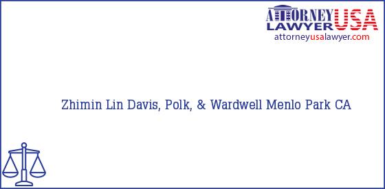 Telephone, Address and other contact data of Zhimin Lin, Menlo Park, CA, USA
