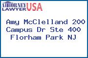 Amy McClelland 200 Campus Dr Ste 400 Florham Park NJ
