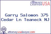 Garry Salomon 375 Cedar Ln Teaneck NJ