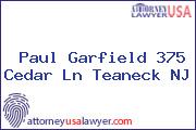 Paul Garfield 375 Cedar Ln Teaneck NJ