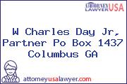 W Charles Day Jr, Partner Po Box 1437 Columbus GA