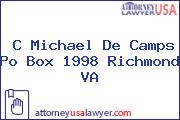 C Michael De Camps Po Box 1998 Richmond VA