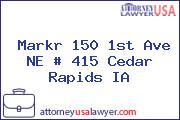 Markr 150 1st Ave NE # 415 Cedar Rapids IA