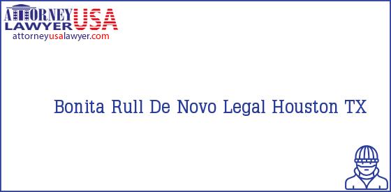 Telephone, Address and other contact data of Bonita Rull, Houston, TX, USA