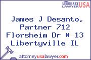 James J Desanto, Partner 712 Florsheim Dr # 13 Libertyville IL