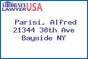 Parisi, Alfred 21344 38th Ave Bayside NY